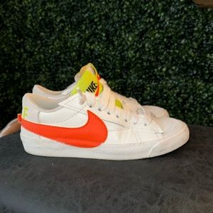 Orange + Neon Low ‘77 Jumbo Sail Nike Blazers